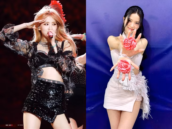Blackpink có những động tác vũ đạo ấn tượng. Ảnh: Instagram
