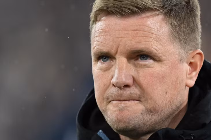 Eddie Howe đang đứng trước nhiều khó khăn dù có mùa giải 2022-2023 rất thành công. Ảnh: AFP