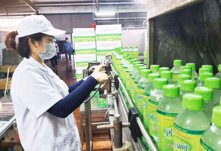 Công ty TNHH MTV Nước khoáng Công đoàn Quang Hanh là một trong những cơ sở được hỗ trợ từ hoạt động khuyến công.