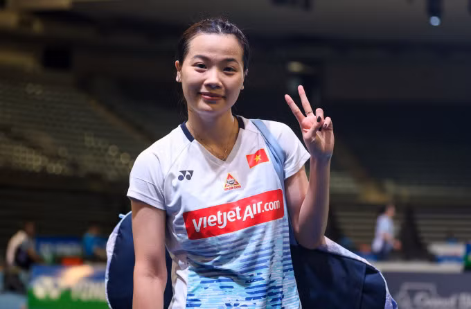 Thuỳ Linh lần đầu tiên đứng vị trí 23 thế giới. Ảnh: BWF