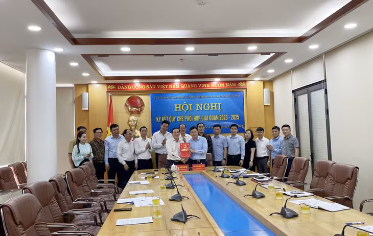 Hiệp hội Doanh nghiệp tỉnh và UBND TP Cẩm Phả ký kết Quy chế phối hợp giai đoạn 2023-2025.