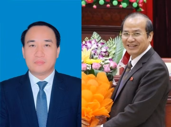 Ông Nguyễn Xuân Thanh - cựu Giám đốc Sở TN&amp;MT Bắc Ninh (bên trái) và Nguyễn Văn Quỹ - cựu Chủ tịch UBND TP Từ Sơn (bên phải) là bị can vụ án “Vi phạm quy định về quản lý, sử dụng tài sản Nhà nước gây thất thoát lãng phí” xảy ra tại phường Đồng Nguyên, thành phố Từ Sơn.