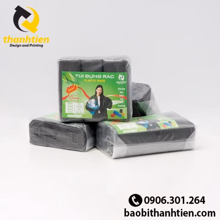 Địa chỉ sản xuất cung cấp túi đựng rác tại Hà Nội - Bao bì Thành Tiến ảnh 5