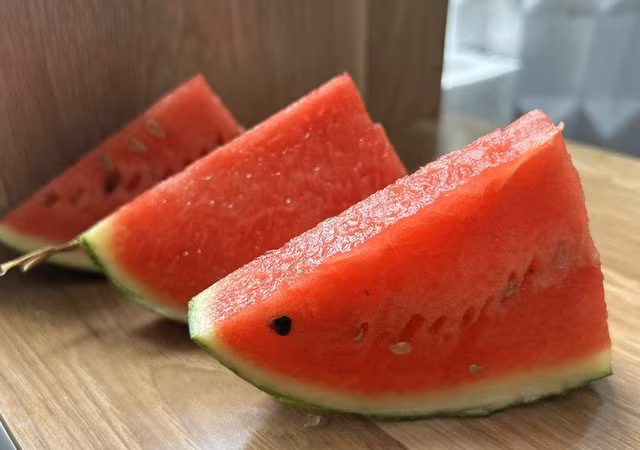 Dưa hấu mát và giàu dinh dưỡng.