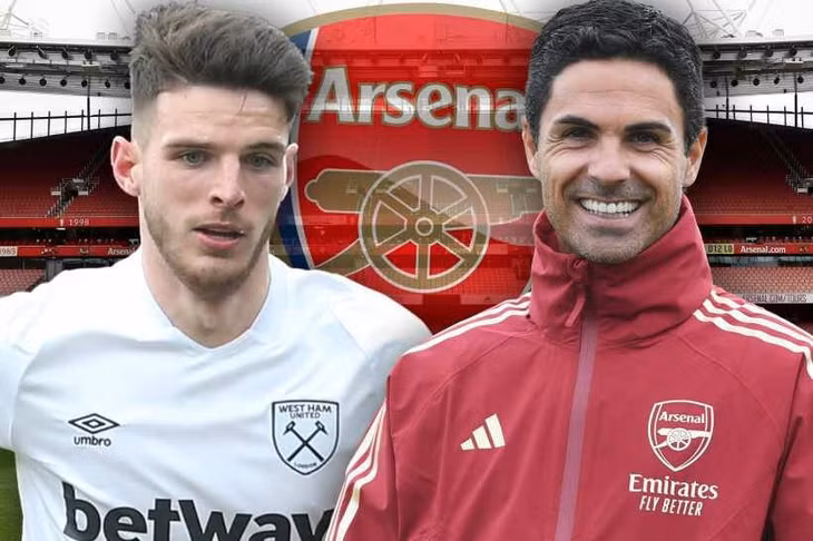 HLV Arteta rất muốn có Declan Rice