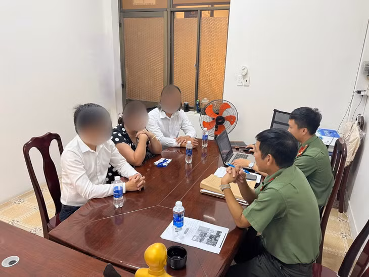 Công an thị xã Phú Mỹ đã tiến hành làm việc với bà X., sau đó ra quyết định xử phạt 7,5 triệu đồng.