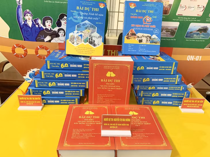Một số tác phẩm được đầu tư cả về nội dung và hình thức chất lượng bài thi được Ban tổ chức đánh giá cao