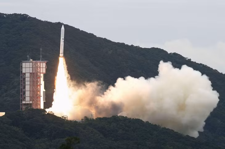 Tên lửa Epsilon-6 được phóng từ Trung tâm Vũ trụ Uchinoura ở tỉnh Kagoshima, Nhật Bản. Ảnh tư liệu: Kyodo