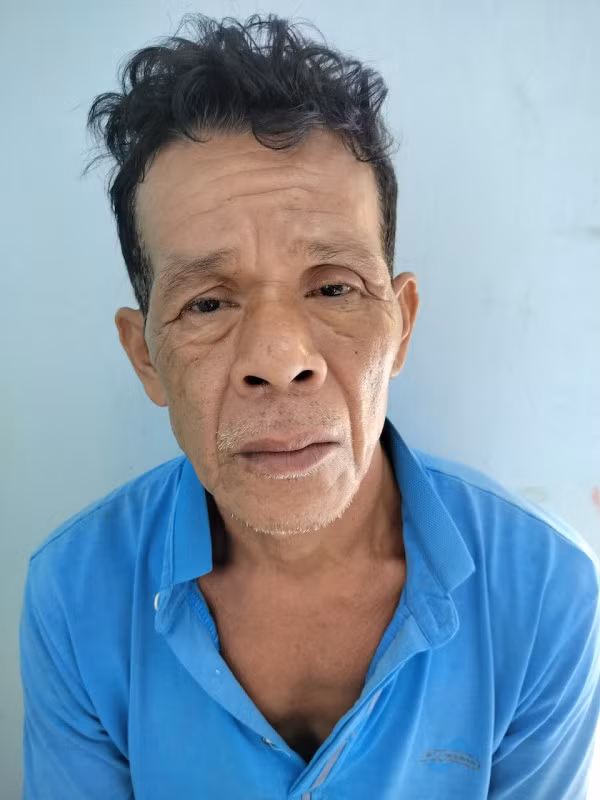 Trần Văn Ung tại cơ quan điều tra.