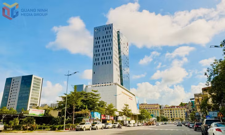 Trụ sở Trung tâm Truyền thông tỉnh - Công trình chào mừng kỷ niệm 80 năm Ngày Quốc khánh nước Cộng hoà XHCN Việt Nam 2/9 (1945-2025). Ảnh: Mạnh Trường