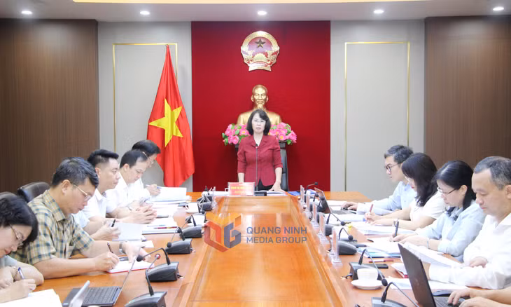 Đồng chí Trịnh Thị Minh Thanh, Phó Bí thư Thường trực Tỉnh ủy, Chủ tịch HĐND tỉnh, phát biểu kết luận.