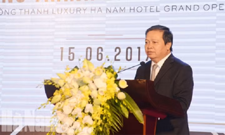 Ông Nguyễn Xuân Đông, nguyên Chủ tịch UBND tỉnh Hà Nam.