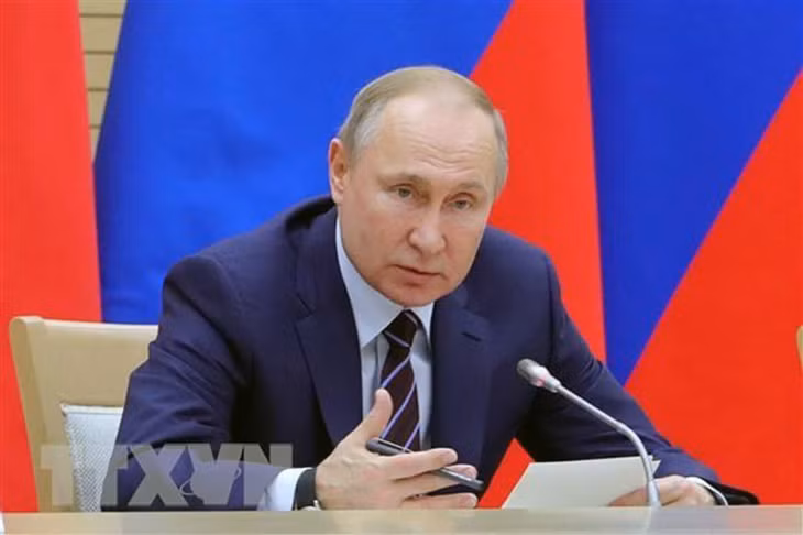 Tổng thống Nga Vladimir Putin. (Ảnh: AFP/TTXVN)