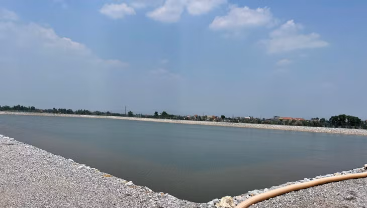Hồ chứa nước sạch Liên Hòa (TX Quảng Yên) vừa được Công ty CP Nước sạch Quảng Ninh đầu tư xây mới...