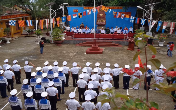 Quang cảnh buổi lễ.