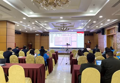 Ban Thường vụ Tỉnh Đoàn tổ chức hội nghị tập huấn công tác kiểm phiếu tại đại hội đoàn các cấp, nhiệm kỳ 2022 – 2027 cho các cán bộ đoàn chủ chốt trong toàn tỉnh.