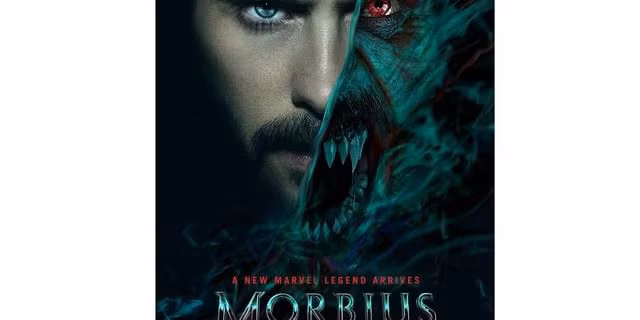 Áp phích của "Morbius". Ảnh: Twitter