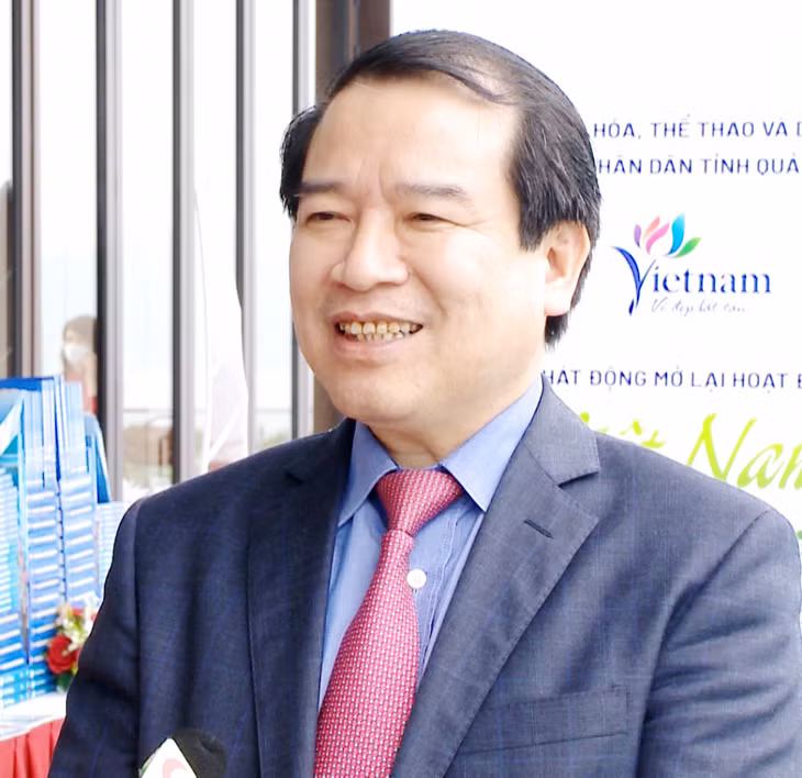 Ông Hà Văn Siêu, Phó Tổng cục trưởng Tổng cục Du lịch Việt Nam.