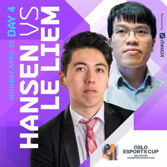 Quang Liêm thắng nhanh kỳ thủ từng đánh bại Magnus Carlsen - Ảnh 1.