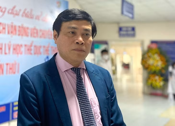 PGS.TS Võ Tường Kha, Giám đốc Bệnh viện Thể thao Việt Nam.