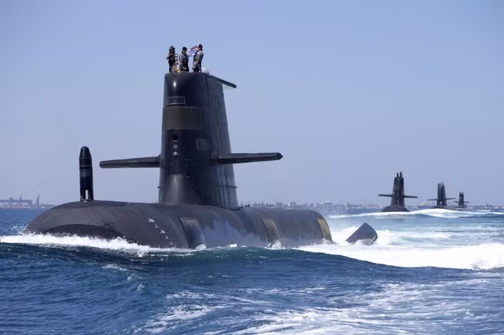 Ảnh minh họa: Tàu ngầm lớp Collins của Australia (Nguồn: Royal Australia Navy).