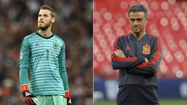 De Gea cảm thấy thất vọng vì quyết định của Enrique.