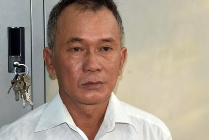 Nguyễn Minh Điệp bị công an tạm giữ hình sự. Ảnh: Nam An