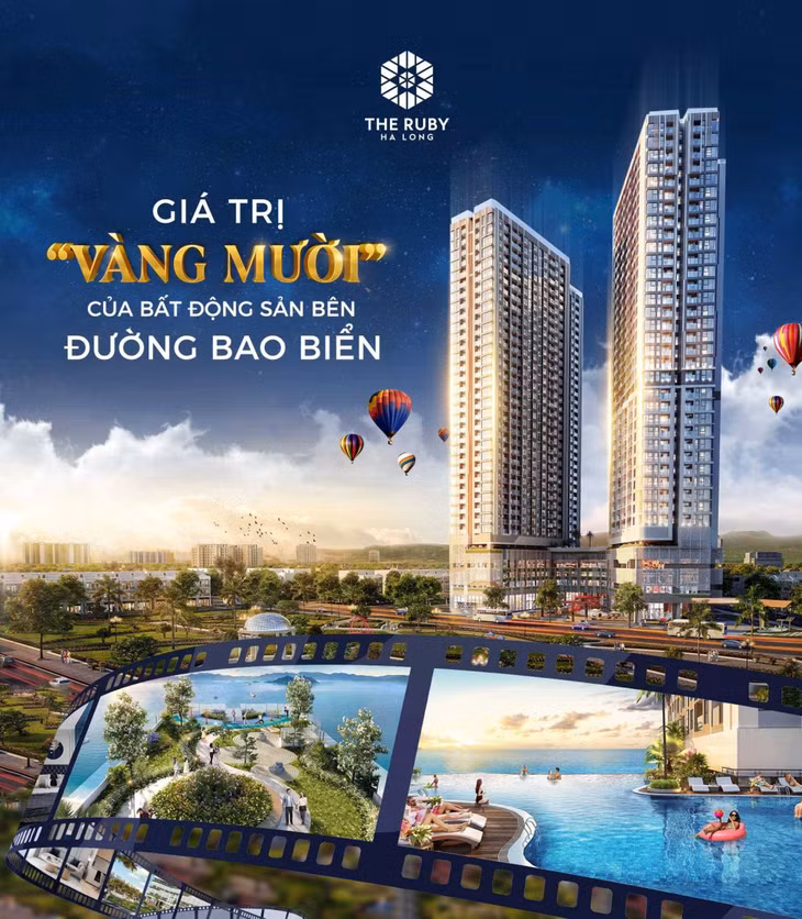 Đặc quyền mở cửa sổ là thấy biển, vài bước chân là đến đường bao biển là đặc sản riêng của chủ nhân sở hữu căn hộ cao cấp gần kề đường bao biển.