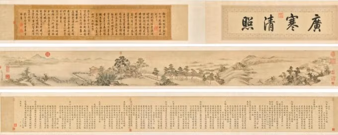 Tổng thể tác phẩm của Càn Long, Đổng Bang Đạt. Ảnh: Sothebys