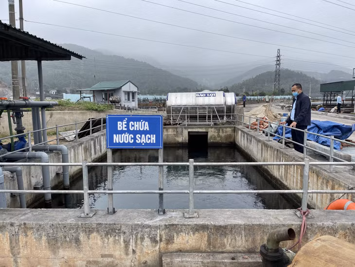 Hiện nay, một số trạm xử lý nước thải mỏ đang xử lý tái sử dụng nguồn nước phục vụ sản xuất than.