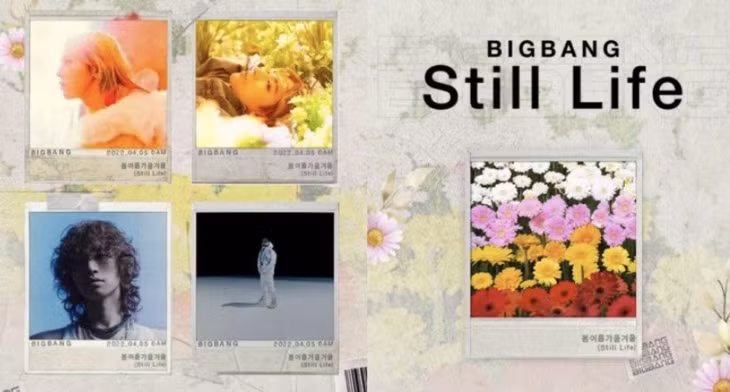 “Still Life” của Big Bang trở thành ca khúc thứ hai có nhiều lượt nghe nhất trong 1 giờ trên Melon chỉ sau ca khúc của IU. Ảnh: Allkpop