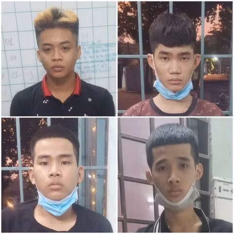 Nhóm giết người bị bắt giữ.