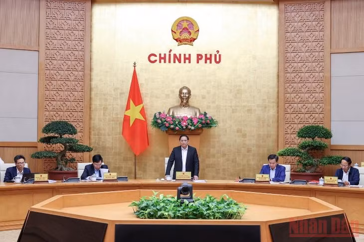 Thủ tướng Phạm Minh Chính chủ trì phiên họp Chính phủ chuyên đề về quy hoạch.