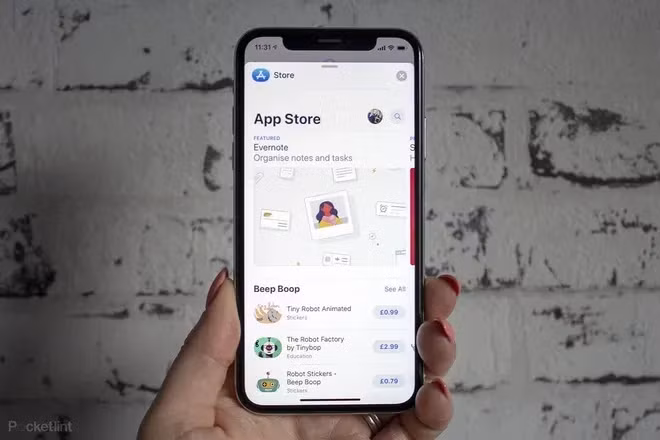 iMessage App Store được dùng chủ yếu chỉ để cài sticker. Ảnh: Pocket-lint.