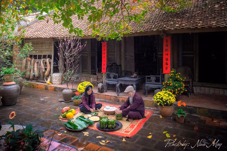 Về làng cổ Đường Lâm, ngắm cảnh yên bình khiến lòng người xao xuyến