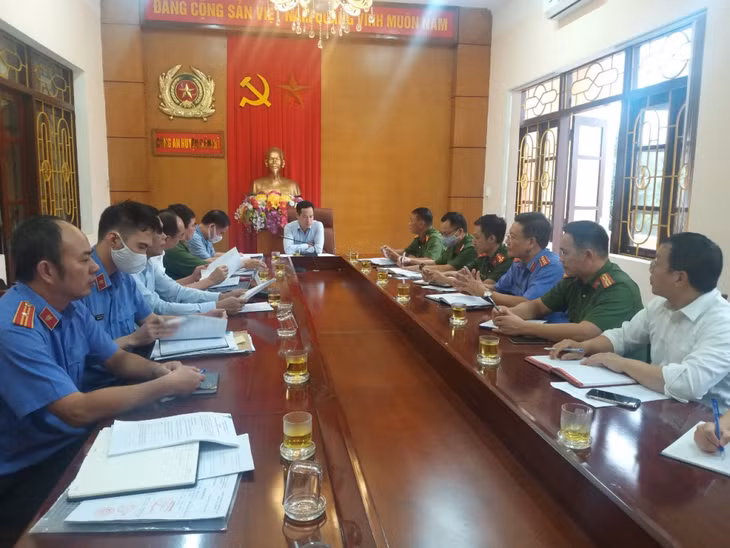 Hội đồng phối hợp liên ngành kiểm tra công tác TGPL trong hoạt động tố tụng tại huyện Đầm Hà.