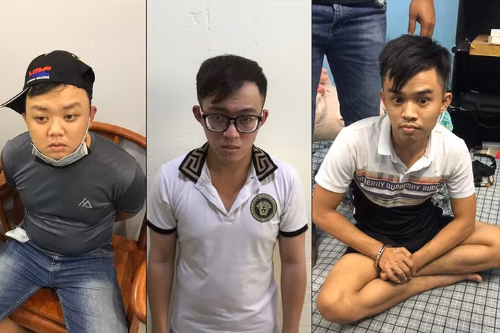 Ba đối tượng sản xuất tiền giả bị bắt giữ.