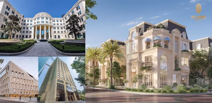 Đá Moca Limestone làm nên đẳng cấp của các công trình thế giới và của riêng The Sapphire Mansions.