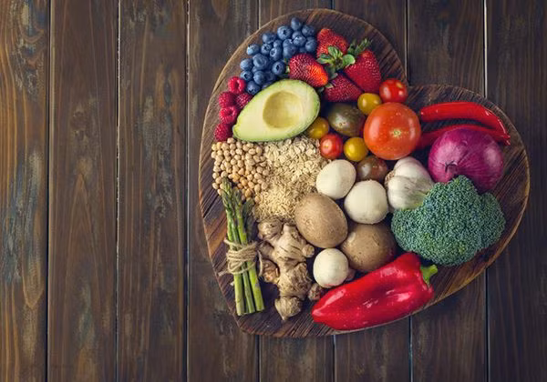 Protein thực vật tốt cho sức khỏe tim mạch.