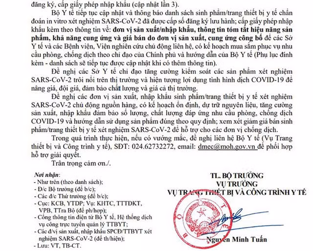 Công ty Việt Á trục lợi từ dịch bệnh: Trách nhiệm các cơ quan quản lý ở đâu? - Ảnh 3.