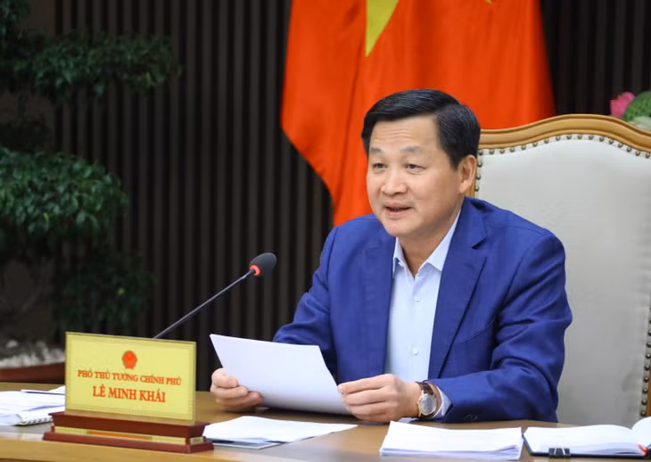 Phó Thủ tướng Lê Minh Khái: Trong bối cảnh KT-XH của đất nước gặp nhiều khó khăn do tác động của dịch bệnh COVID-19, chúng ta phải chắt chiu, giải ngân, sử dụng hiệu quả từng đồng vốn đầu tư công để góp phần thúc đẩy tăng trưởng, tạo tiền đề cho những năm tiếp theo. Ảnh VGP