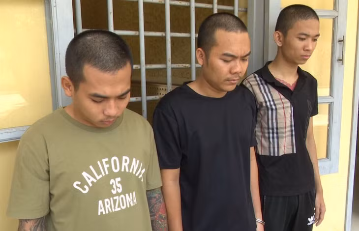 Các bị can tại cơ quan điều tra.
