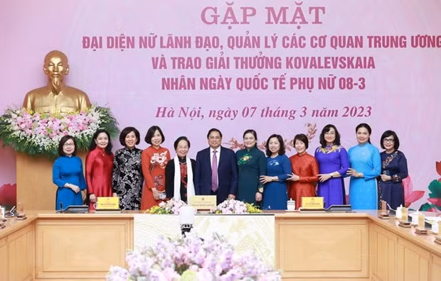 Thu tuong: Tao moi truong, dieu kien de phat huy vai tro cua phu nu hinh anh 3