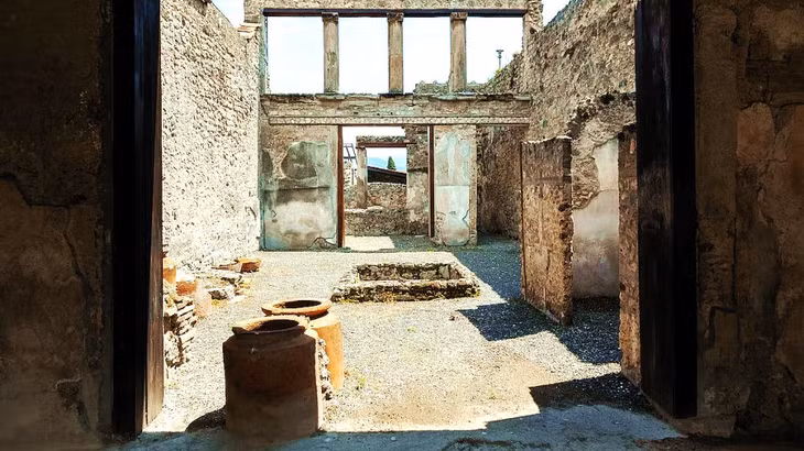 Các địa điểm khảo cổ tại và xung quanh Pompeii rất quan trọng vì chúng cung cấp nguồn thông tin độc đáo về nhiều khía cạnh của đời sống xã hội, kinh tế, tôn giáo và chính trị của thế giới cổ đại. Ảnh: PME