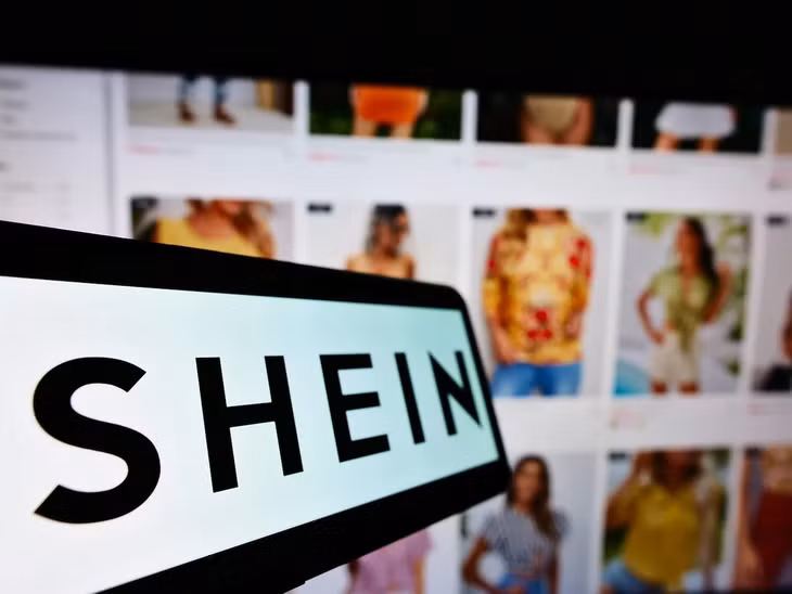 Shein đang là ứng dụng mua sắm thời trang dẫn đầu tại Mỹ.
