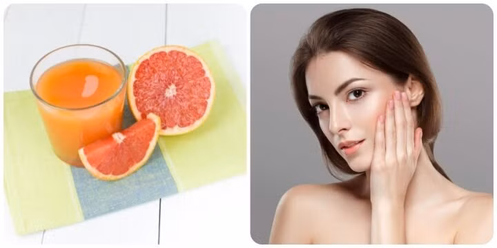 Nước ép bưởi có tác dụng rất tốt trong việc làm đẹp