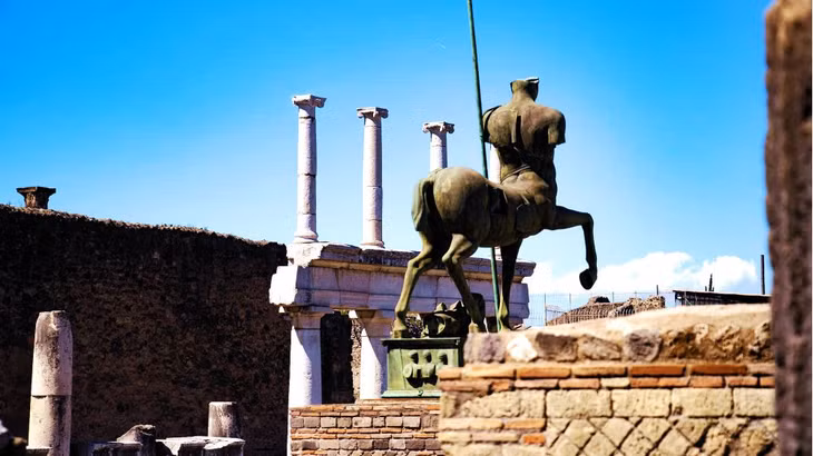 Các khu dân cư của Pompeii hé lộ những thói quen về đời sống xã hội cổ đại. Ảnh: PME