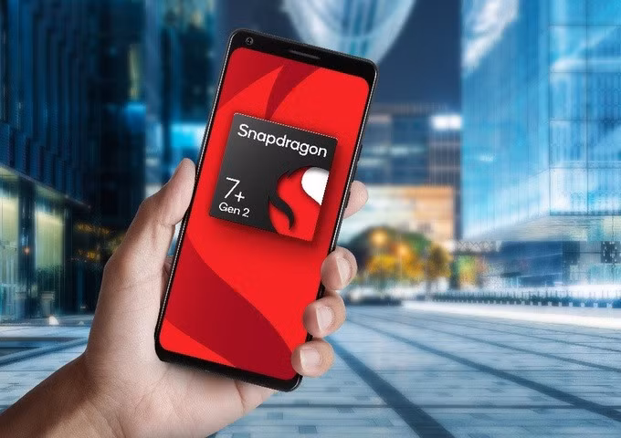 Chip Snapdragon 7+ Gen 2 hứa hẹn sẽ mang nhiều tính năng cao cấp lên các mẫu smartphone tầm trung (Ảnh: Qualcomm).
