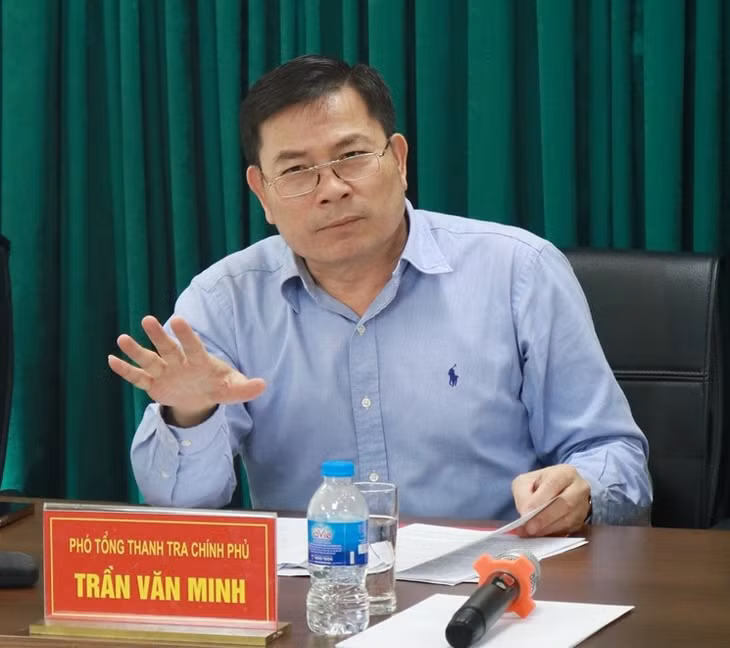 Phó tổng Thanh tra Chính phủ Trần Văn Minh (Ảnh: báo Thanh tra)