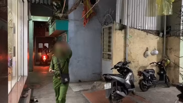 Ngách 3, ngõ 199 Tô Hiệu (Hải Phòng) nơi xảy ra vụ việc. Ảnh: Mai Chi